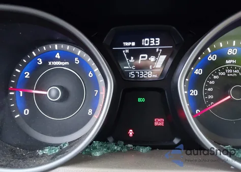 2014 Hyundai Elantra Se из США, поврежденный, VIN KMHDH4AEXEU085839